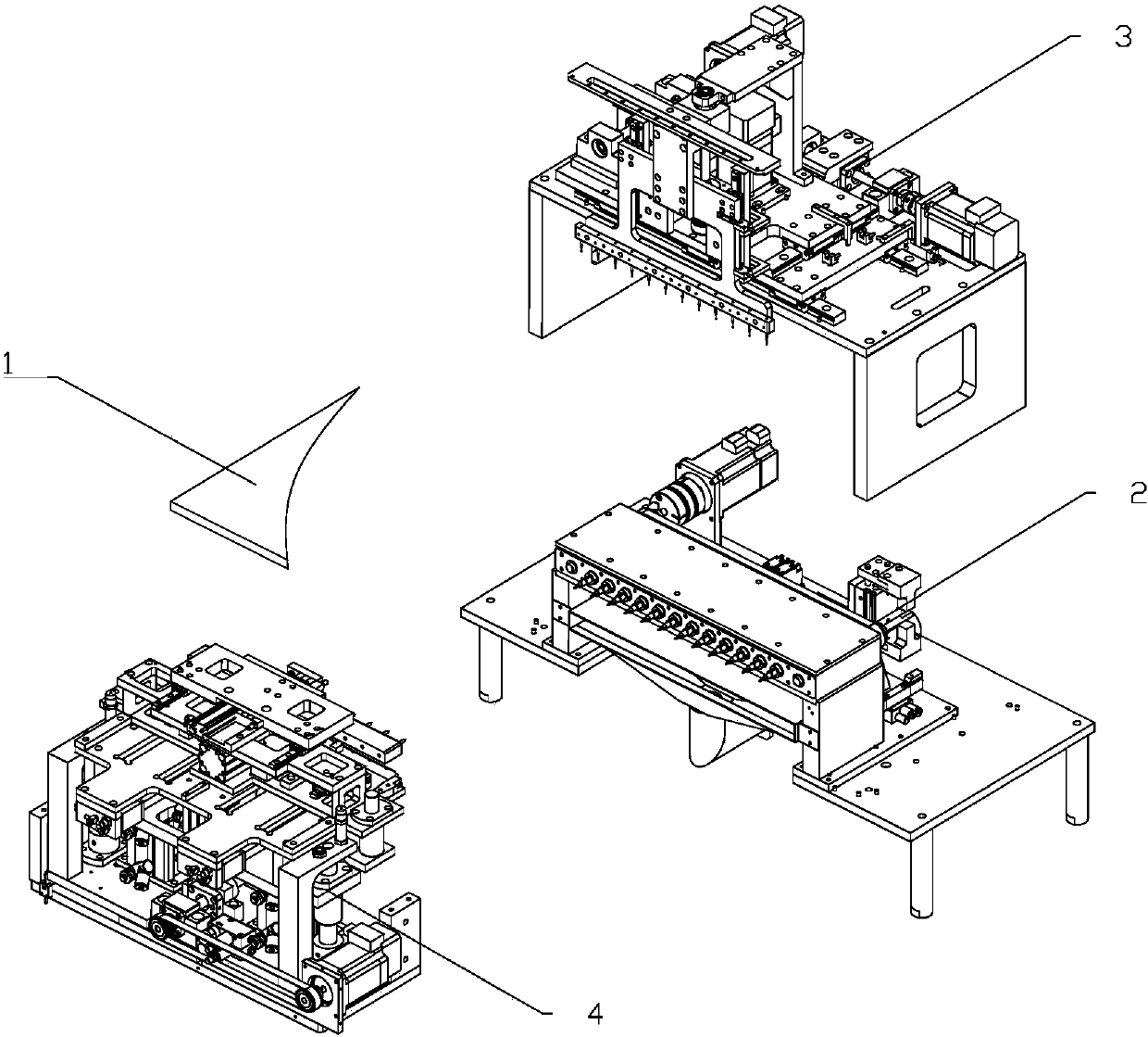 Winding device of transformer coil winding machine