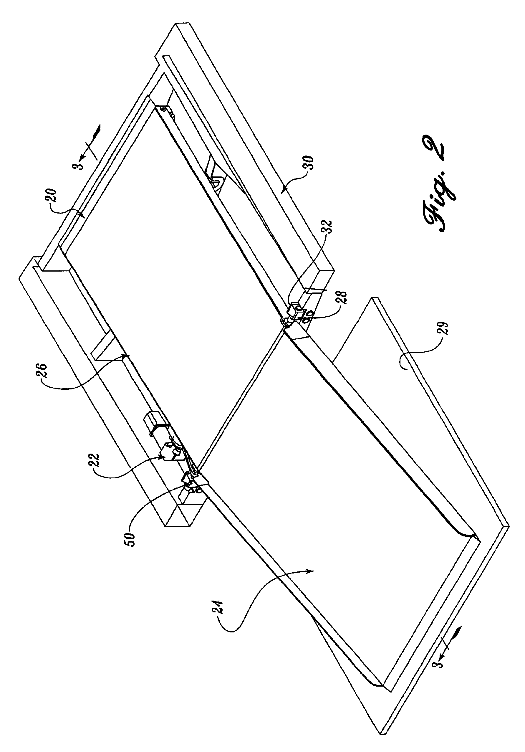 Vehicle fold-out ramp