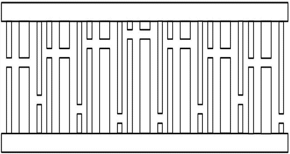 Unidirectional conductor sound wave restrained type sound surface wave device