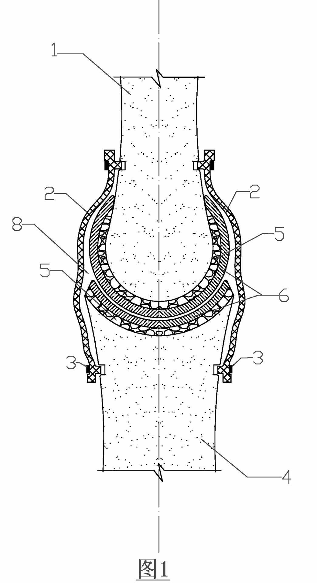 Bionic joint device of closed lubrication