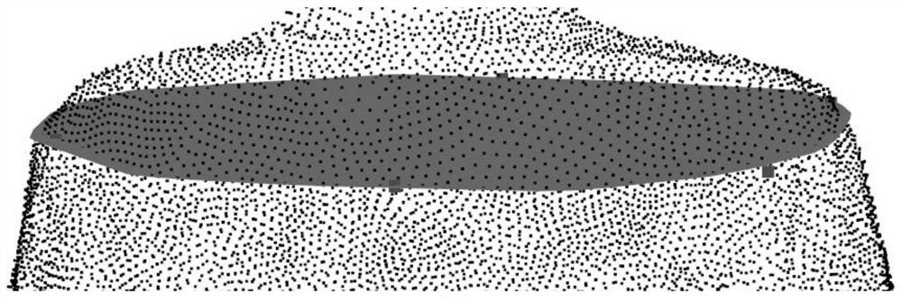 Human body measurement method based on motion reconstruction