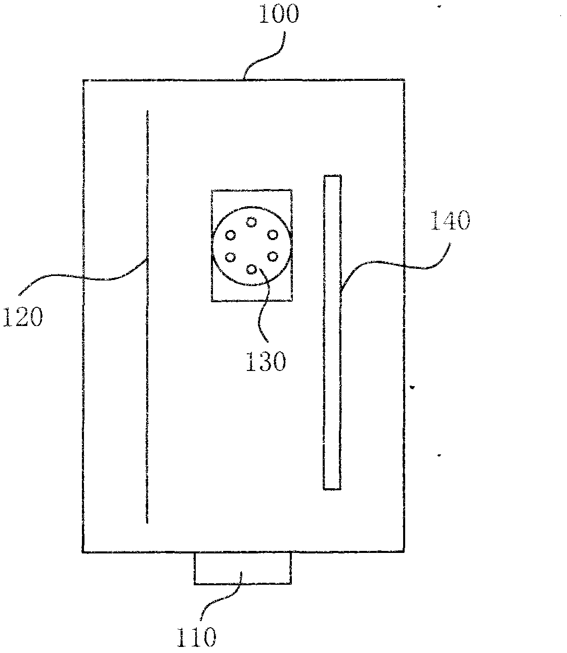 Online monitoring device for mechanic-electrical integrated SF6 density moisture