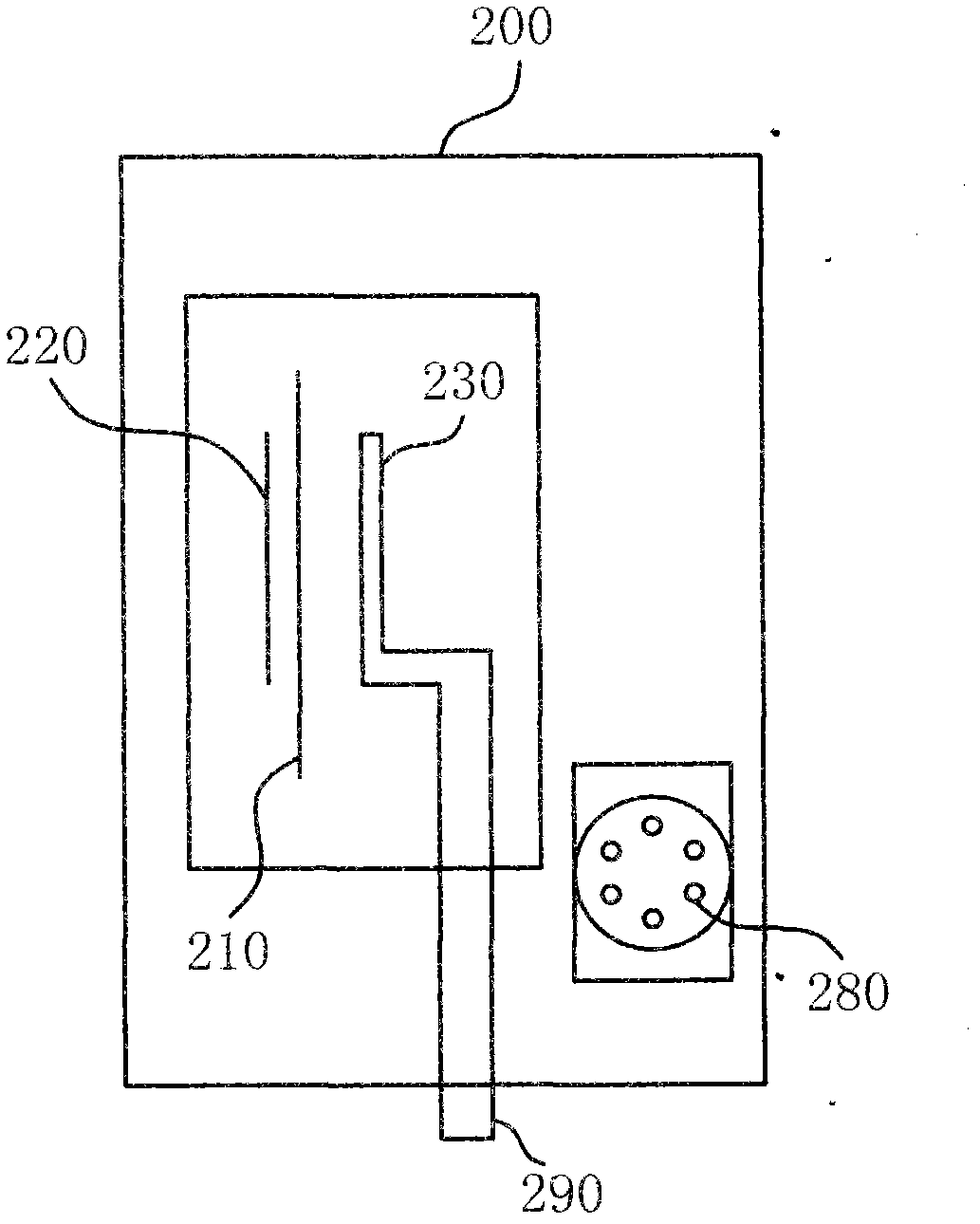 Online monitoring device for mechanic-electrical integrated SF6 density moisture