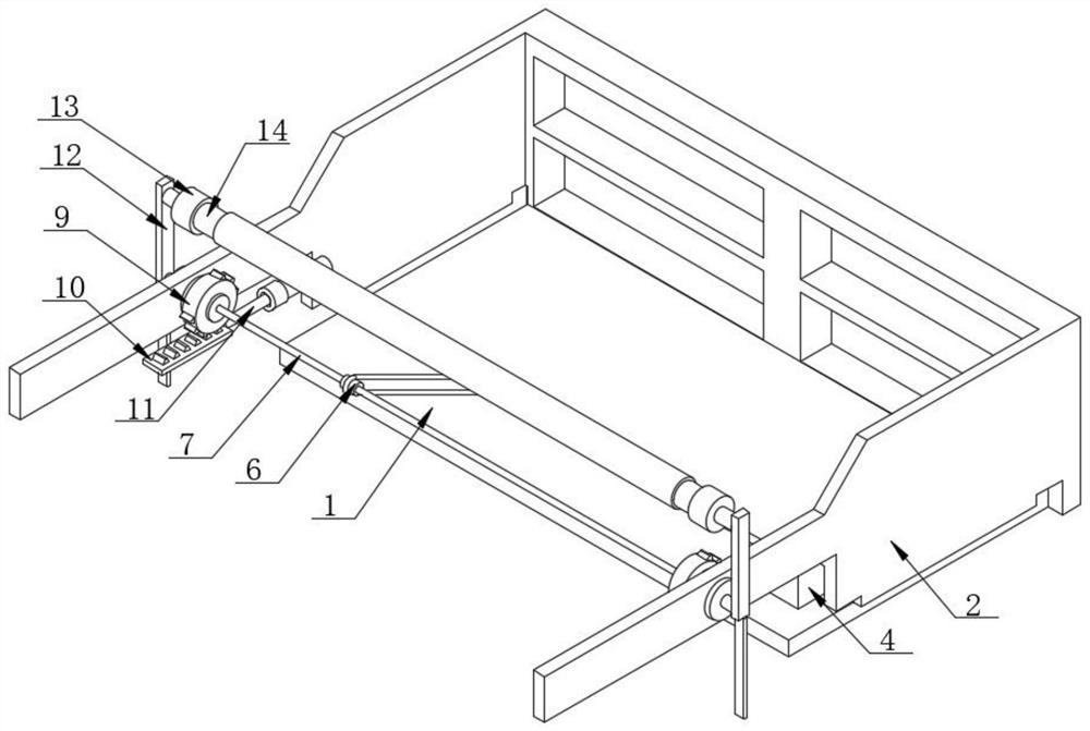 An anti-break non-woven fabric winding machine with torque control function