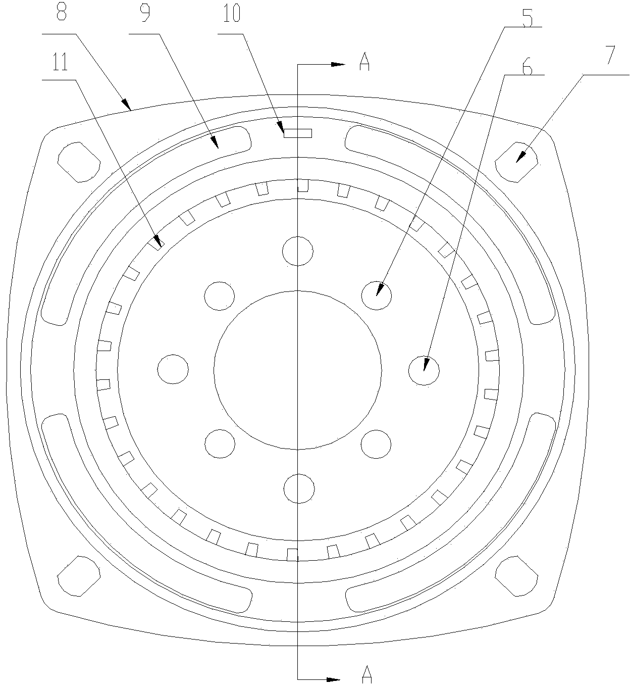 Processing technique for speaker frame with a plurality of blanks