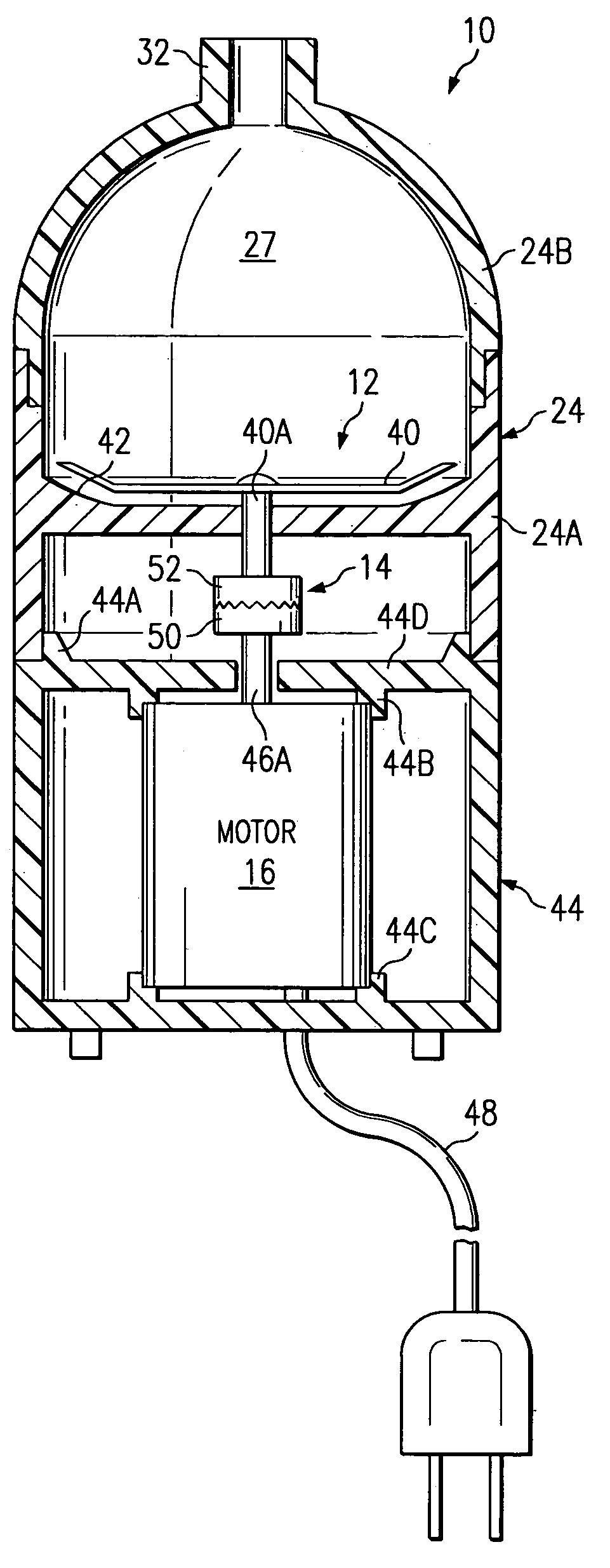 Automatic bone mill