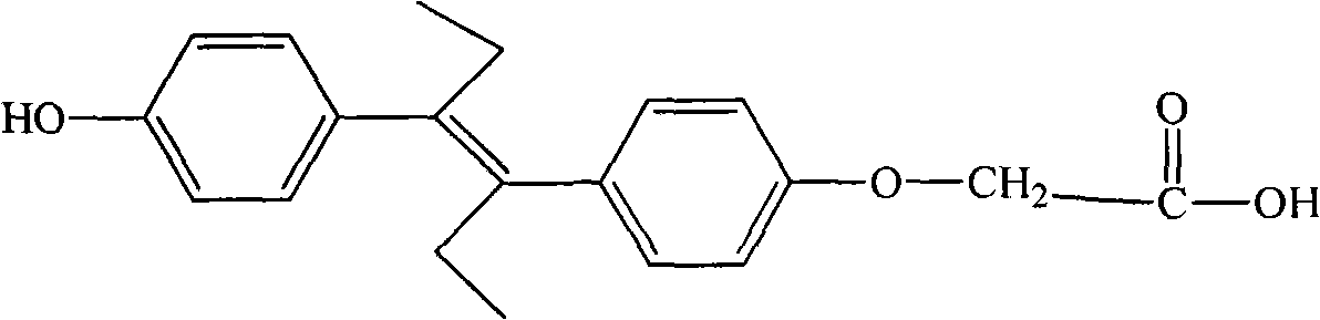 Method for detecting diethylstilbestrol and special chemiluminescent immunoassay kit thereof