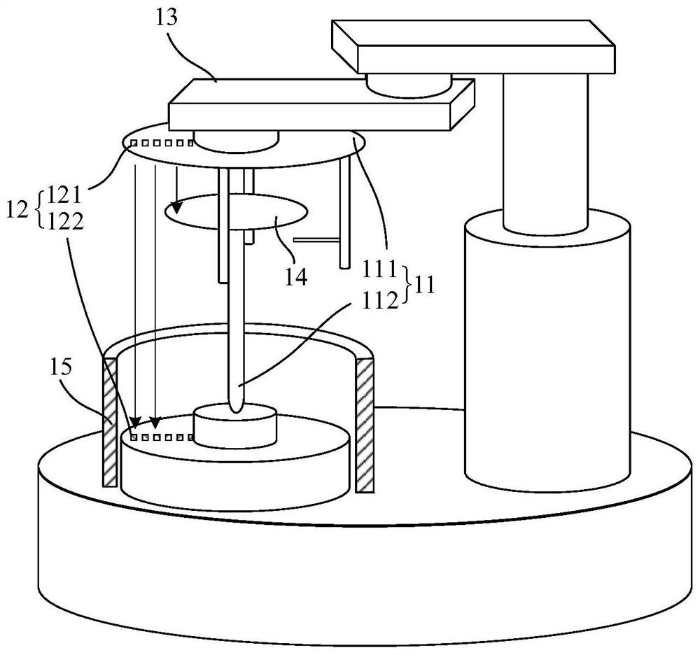 Wafer adjusting device and method and wafer conveying system