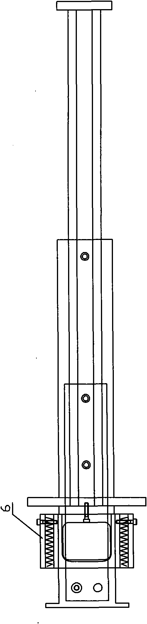 Automatic discharging device of cold-punching mold