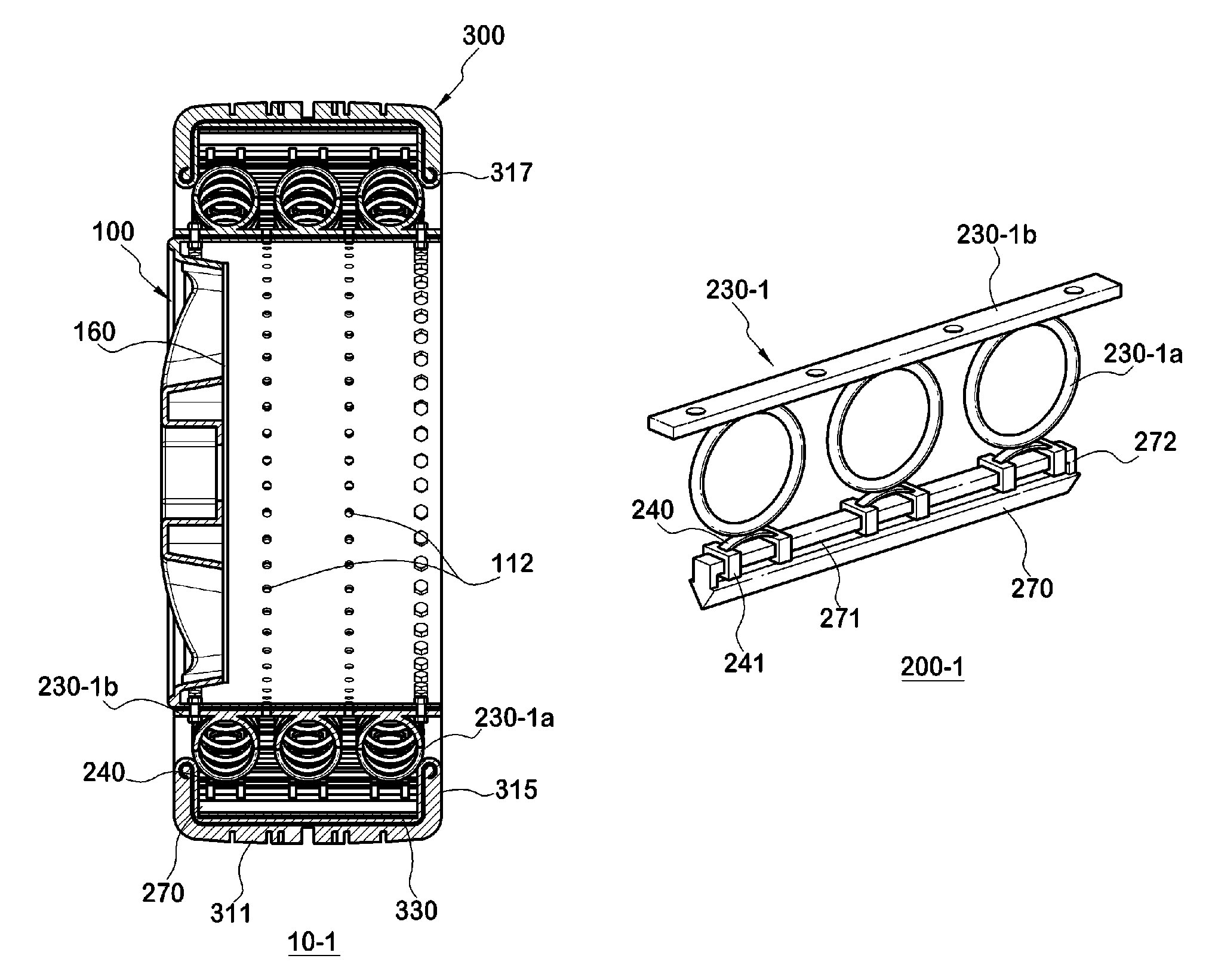 Non-pneumatic wheel assembly and wheel, suspension and tire used therein