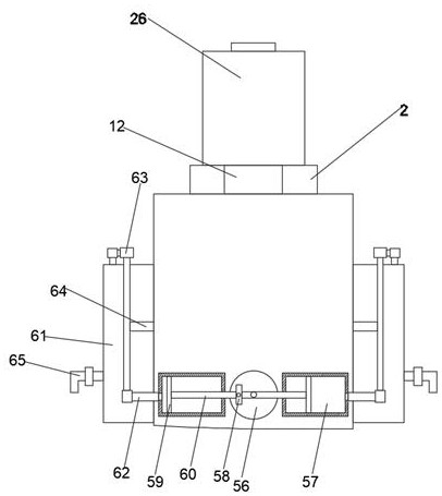 Snow shoveling machine for removing accumulated snow on road surface