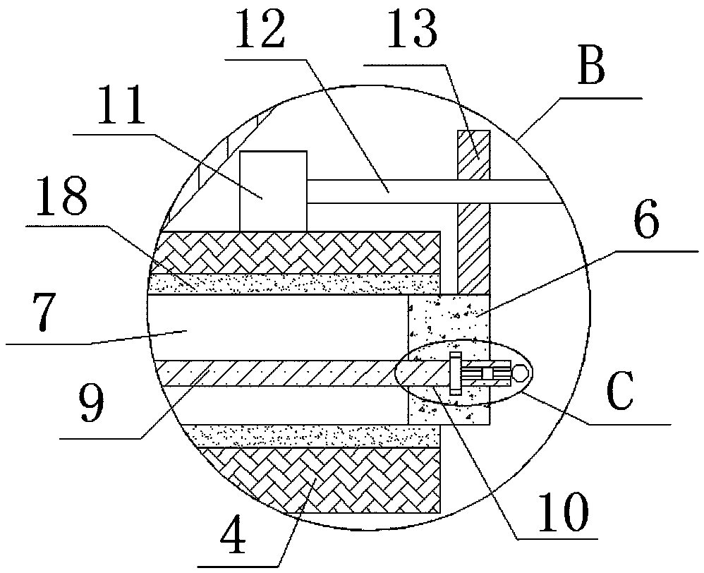 A low-temperature carbon-based combined desulfurization and denitrification flue gas device and its use method