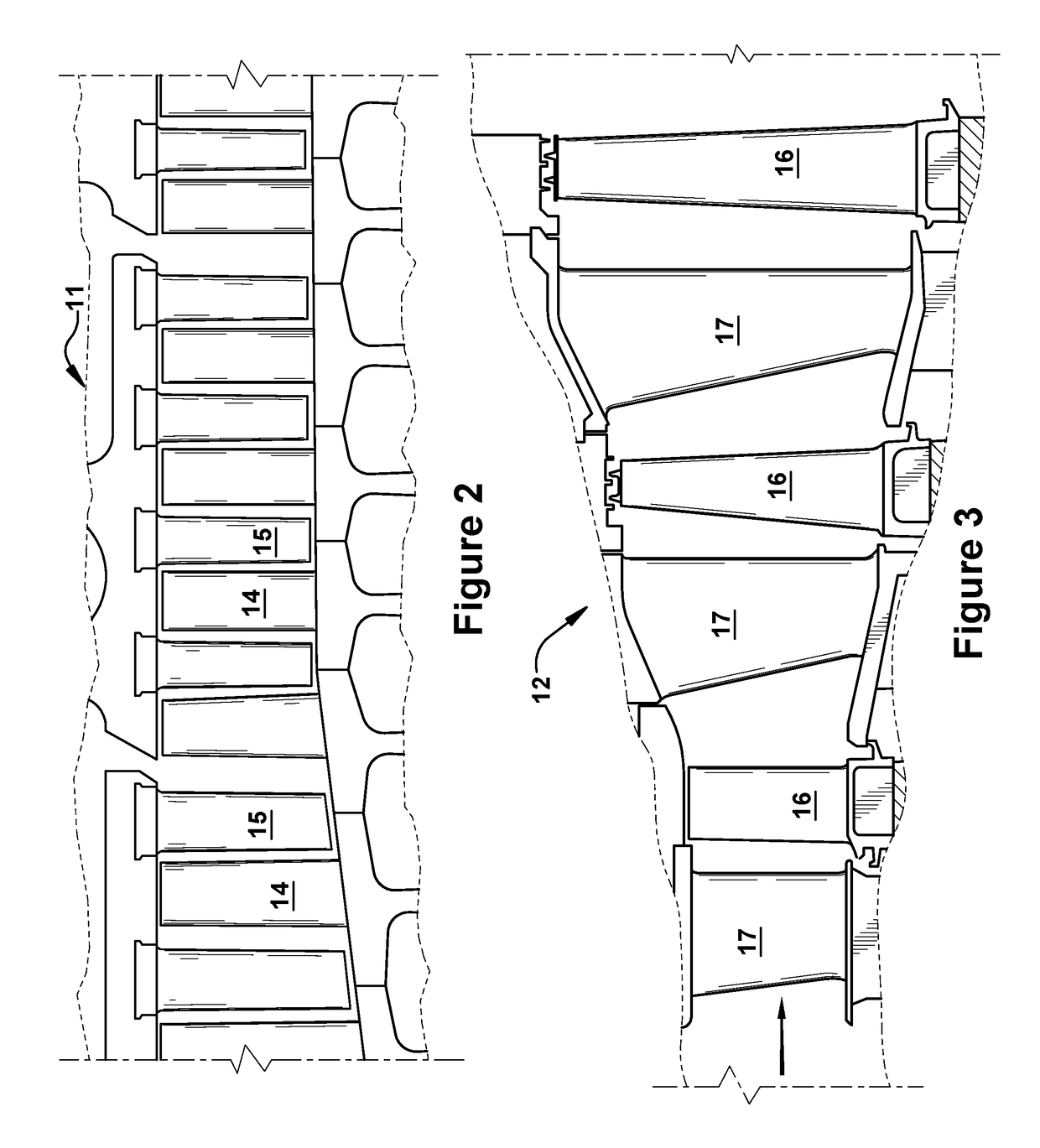 Interior cooling configurations in turbine rotor blades