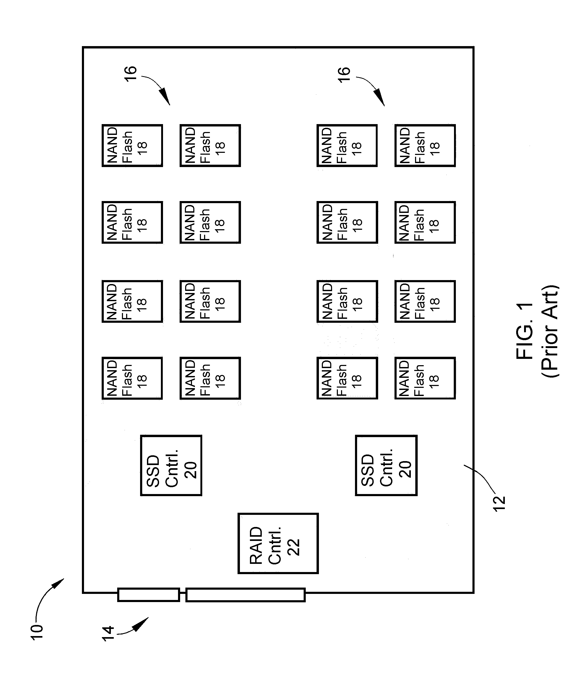 Non-volatile storage devices, methods of addressing, and control logic therefor