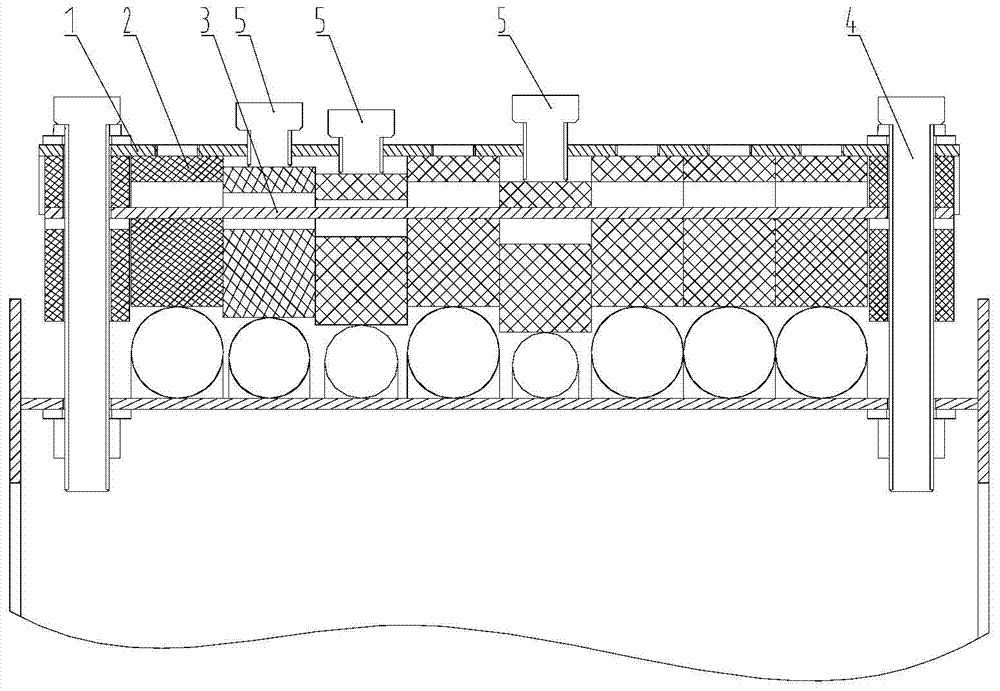 Cable trolley system and cable fixing device