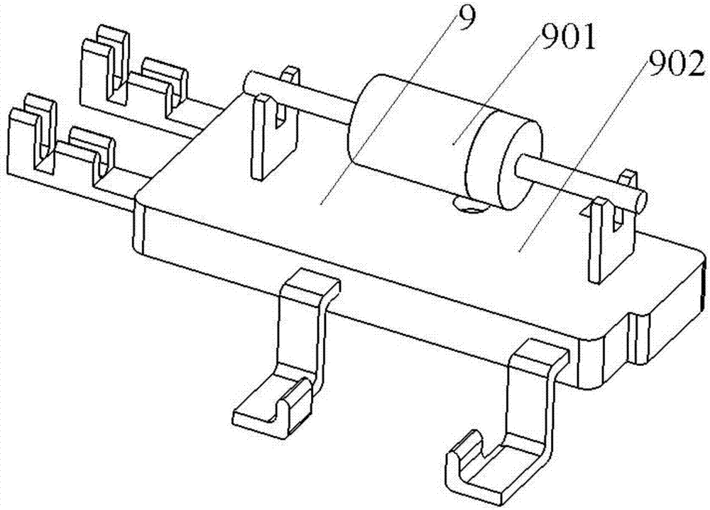 Laser tin welding method and device for rectifier diode assembly parts