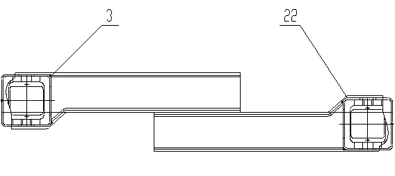 Large-tonnage lorry-mounted crane