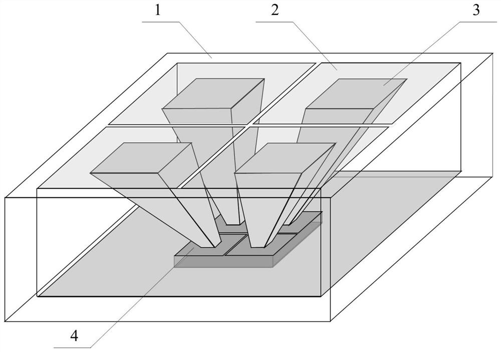 Frequency response adjustable miniature sound pressure amplification structure