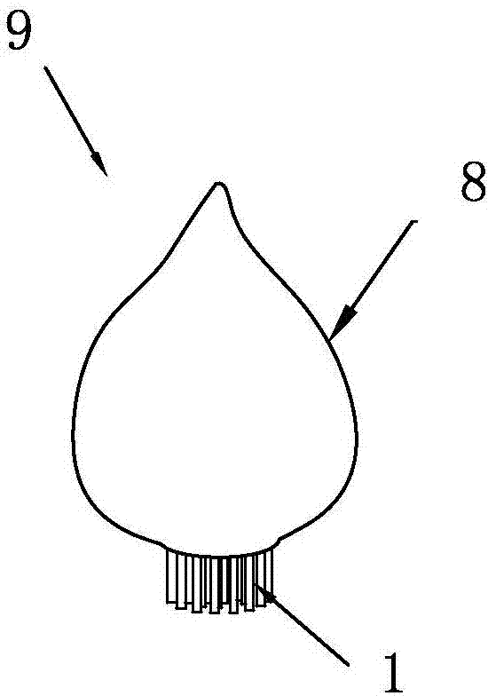 Basic framework of building LED light-emitting apparatus by standard pieces