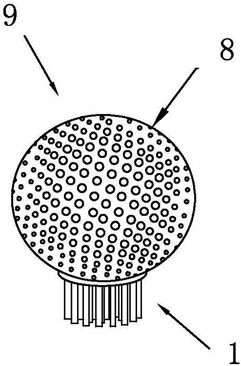 Basic framework of building LED light-emitting apparatus by standard pieces