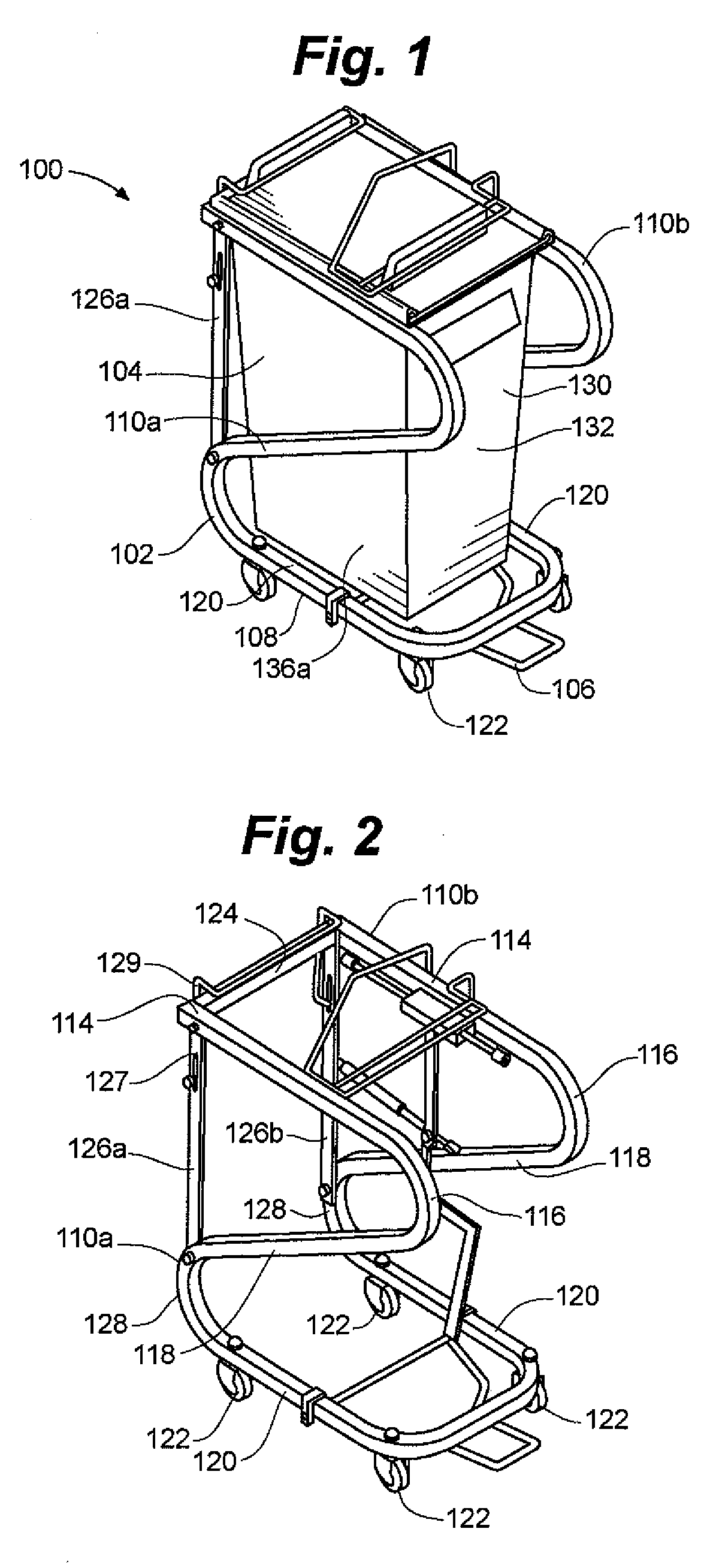 Methods and apparatus for hands-free disposal of medical waste products