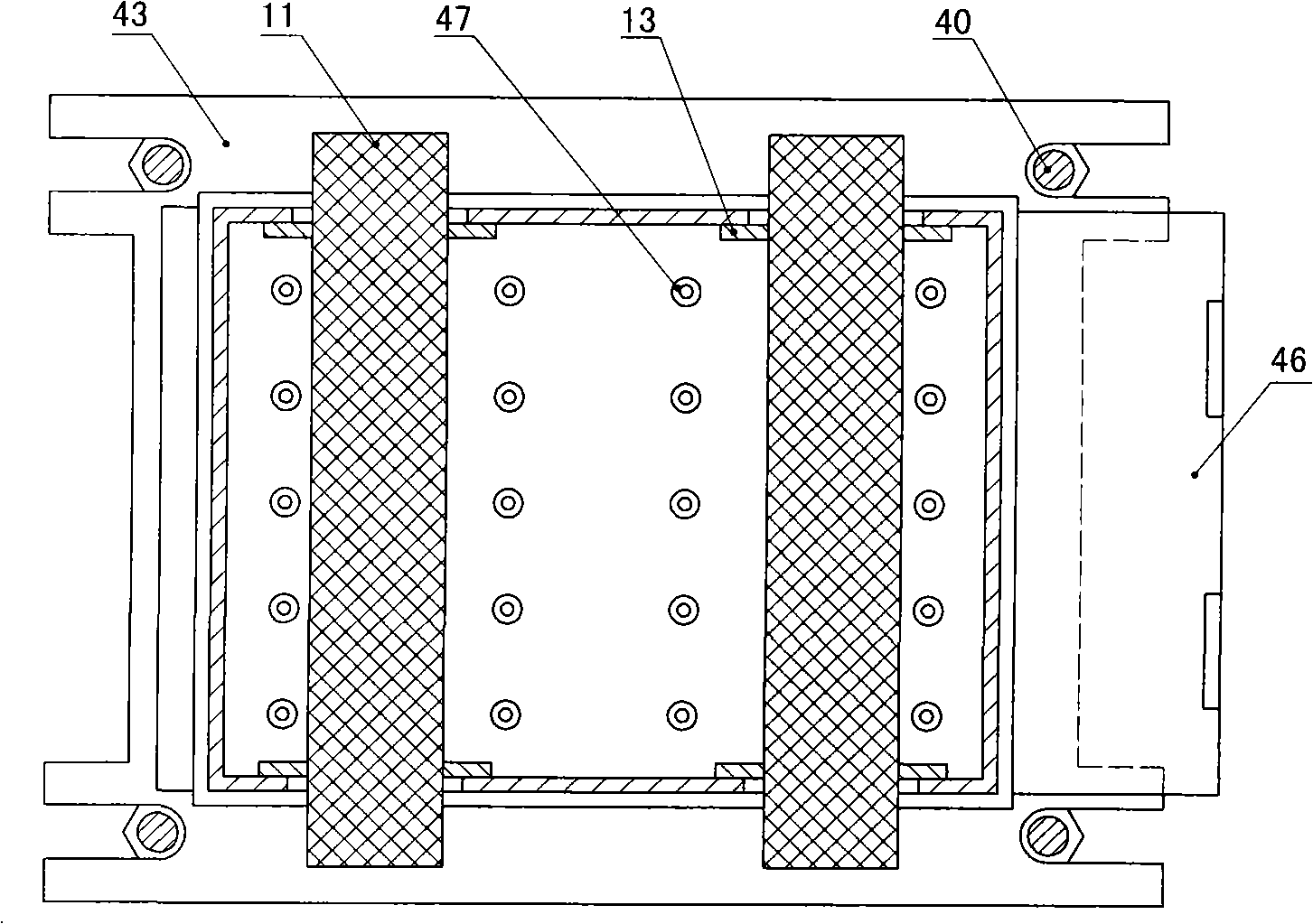 Earth arch test apparatus