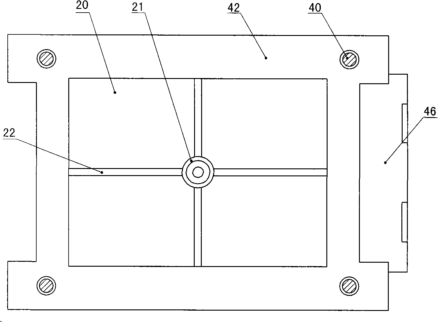 Earth arch test apparatus