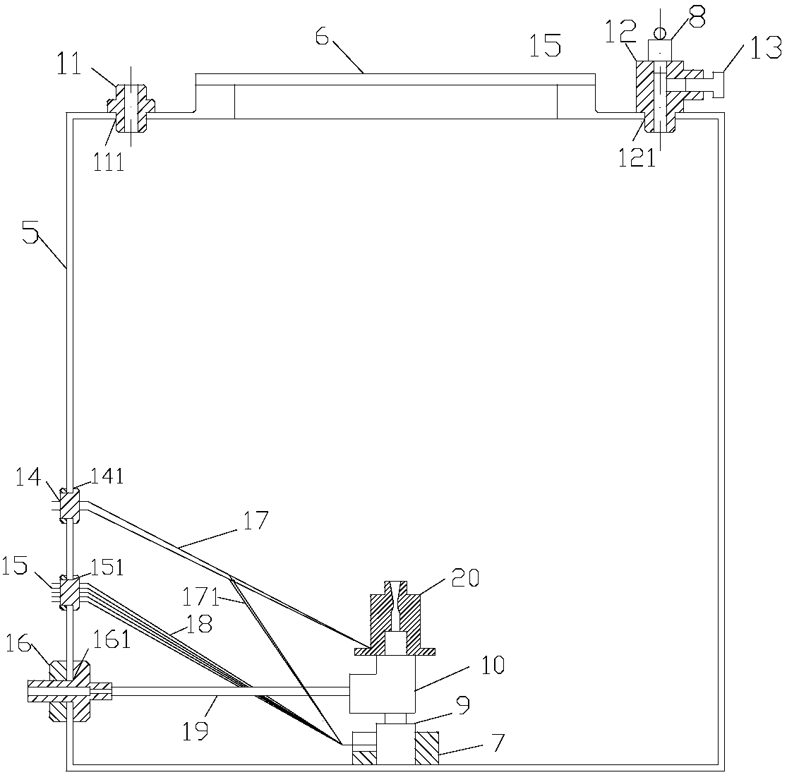 Thrust measurement system for micro thrustor in simulated vacuum environment