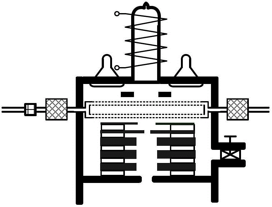 A tubular membrane sampling device in an online mass spectrometer ionization source