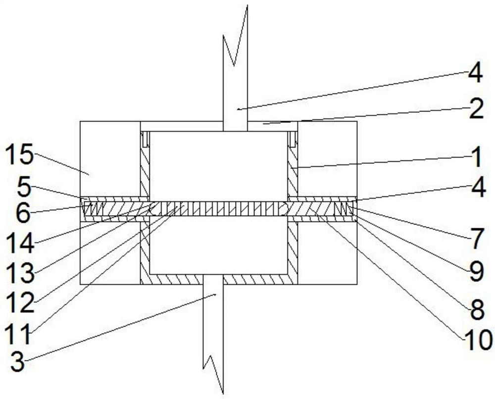 A filter device for medical waste liquid