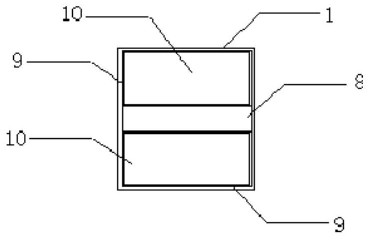 Impermeable membrane connecting device for water interception curtain and water interception curtain construction method thereof