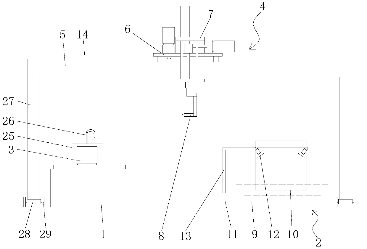 Automatic control system of engine heavy-cylinder-head cycle testing