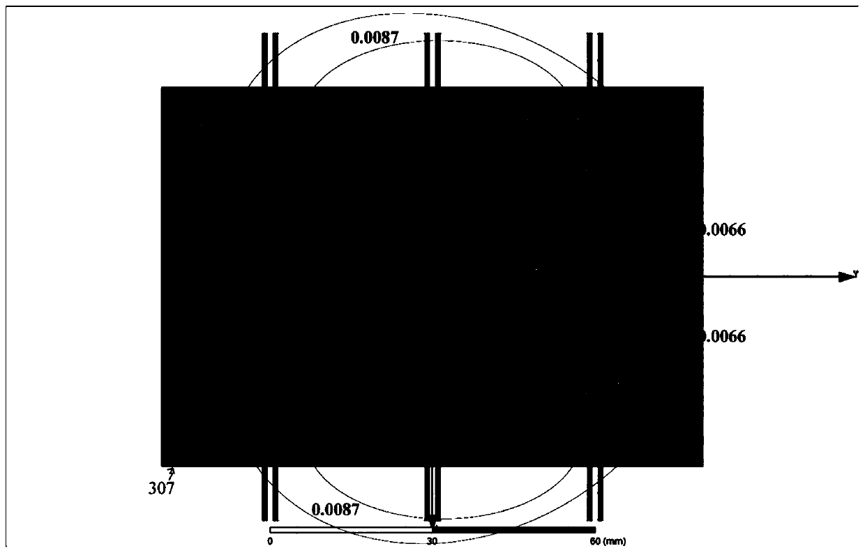 Method for realizing decoupling of double-row equidistant placement multi-emission coils in wireless electric energy transmission system