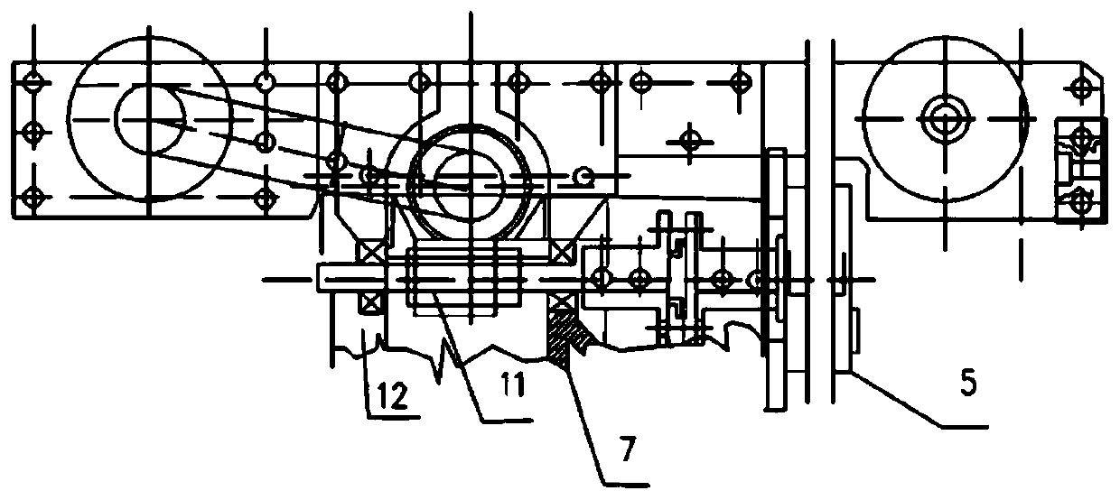 Cable pipeline cleaning device