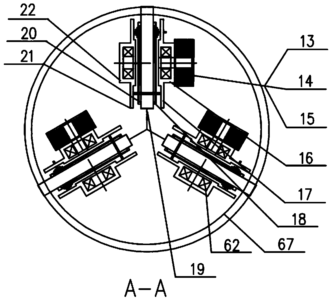 Cable pipeline cleaning device