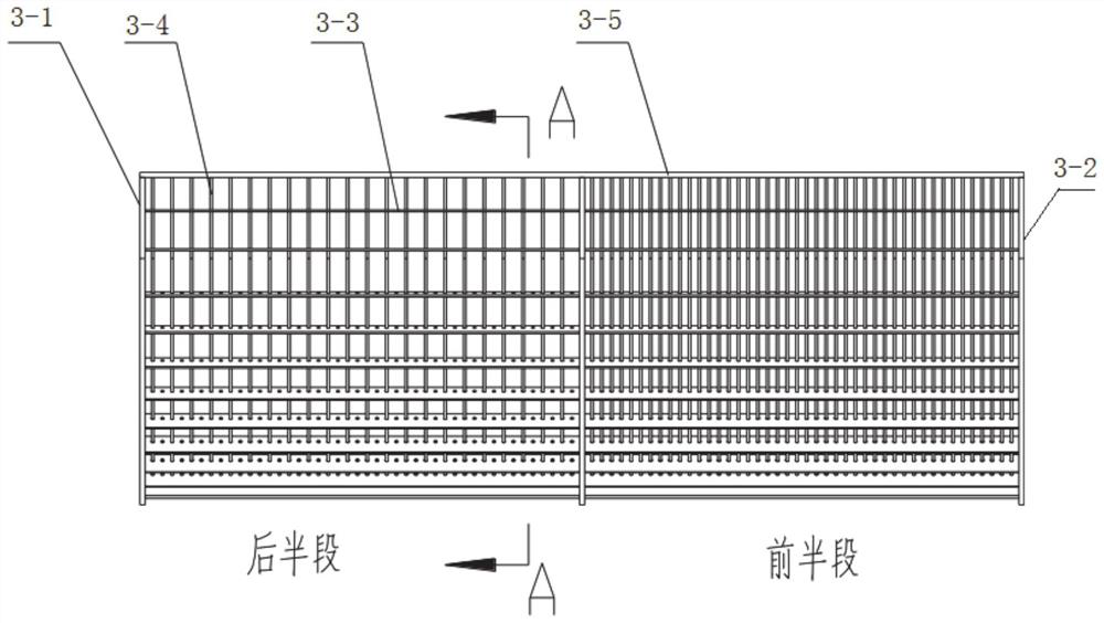 A kind of squeeze type threshing separation device and harvester