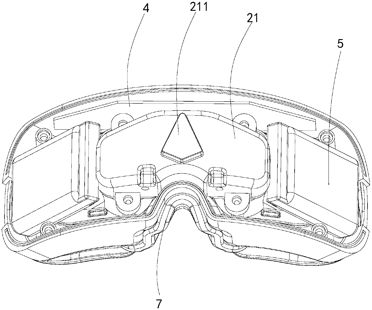 Quantum hydrogen-rich water atomizing goggles