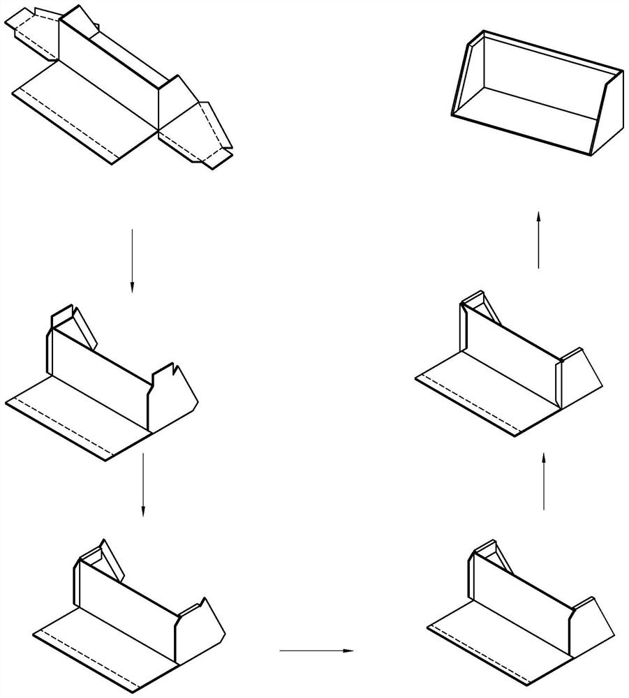 A smart packaging wrapping mechanism for carton production equipment in an intelligent workshop