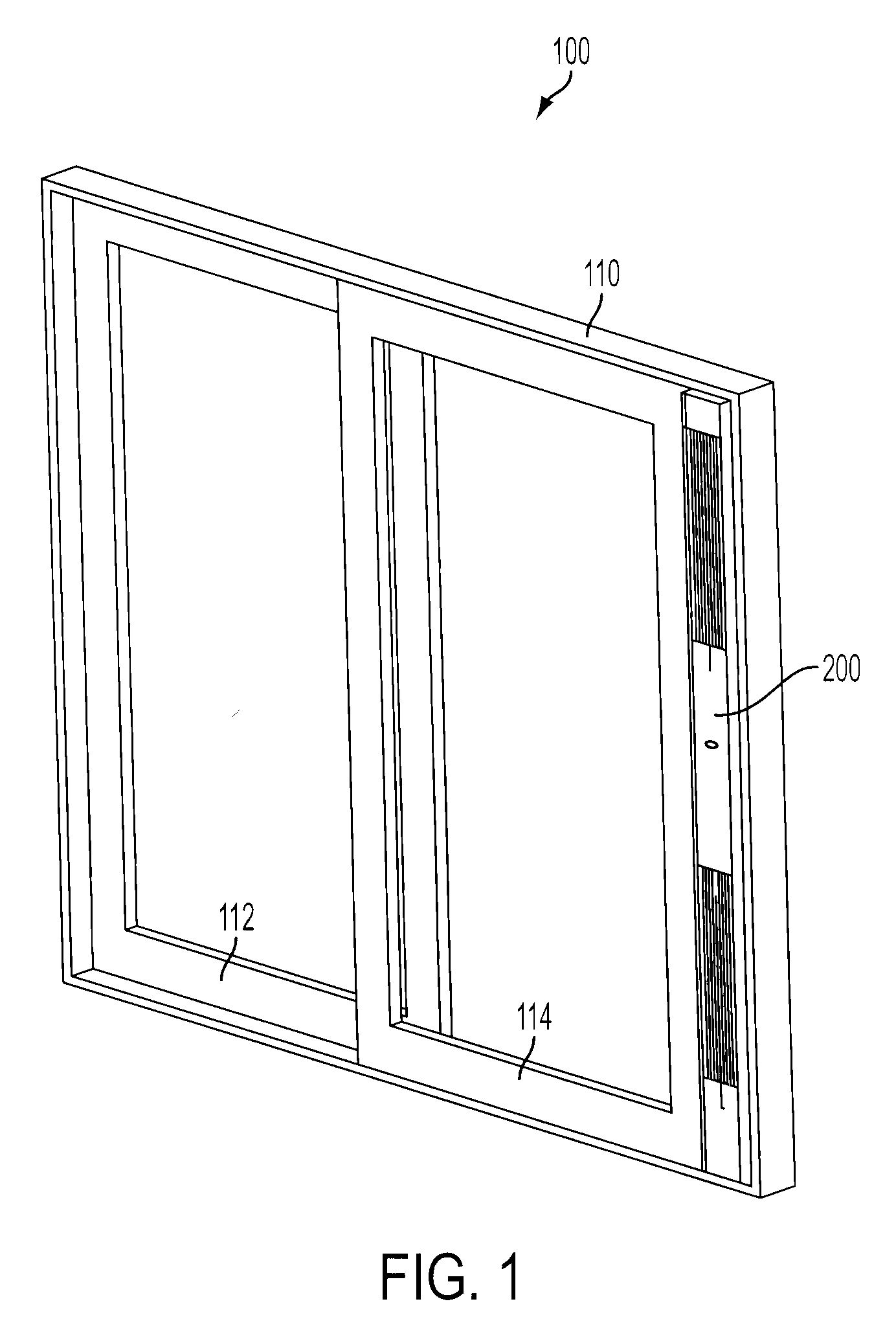 Adjustable air vent for sliding door frames