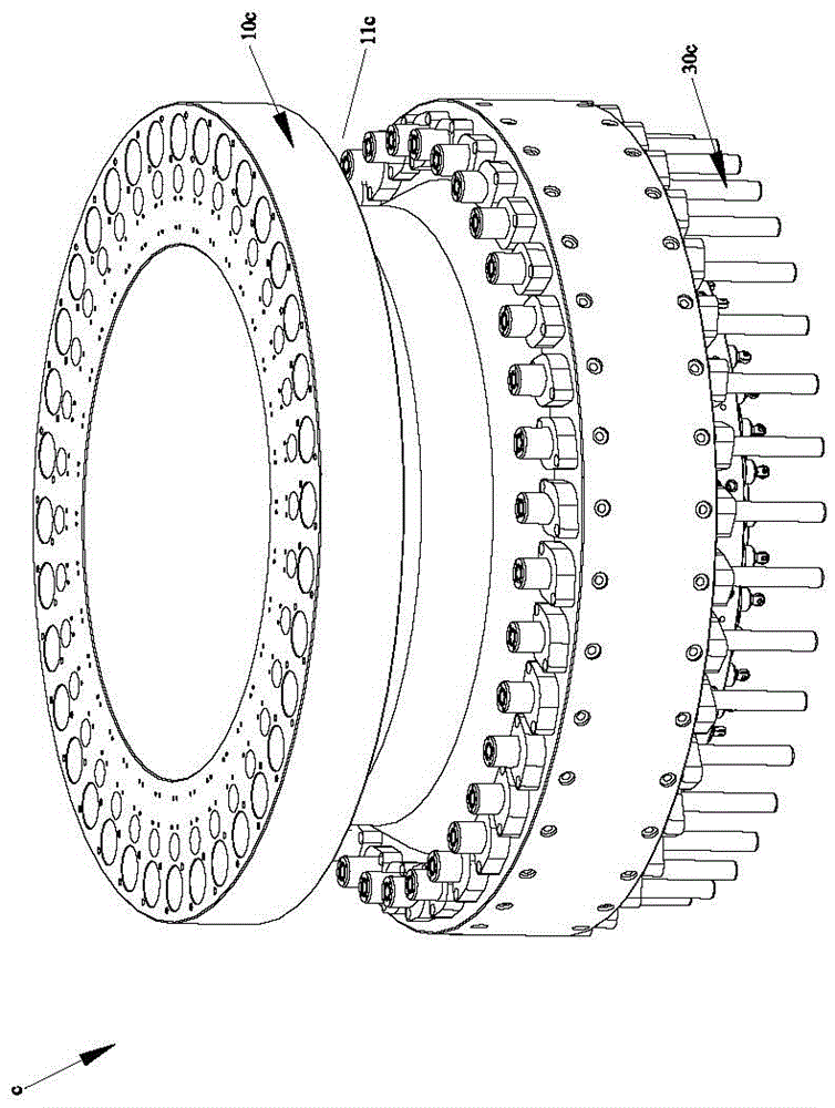 Molded capping machine