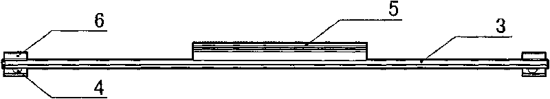 Ruler for preventing brush pigment from spilling over and polluting picture