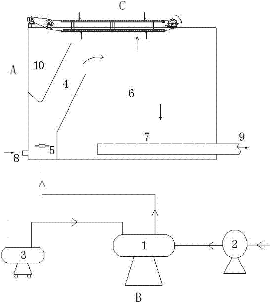 Method for strengthening separation effect of air floatation process by using micro-bubble modification technology