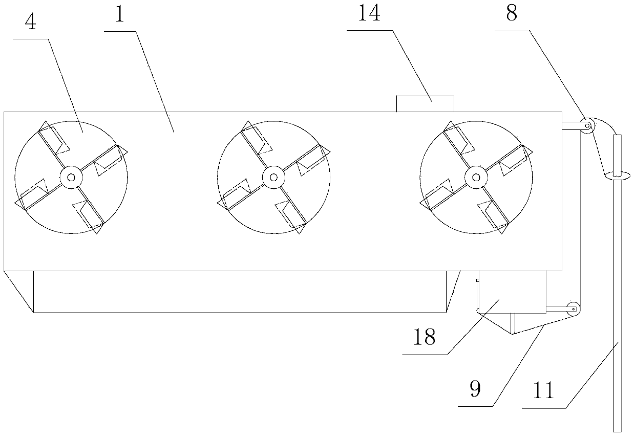 Double-wheel-shaft self-adaptation ocean wave and ocean current comprehensive power generation device