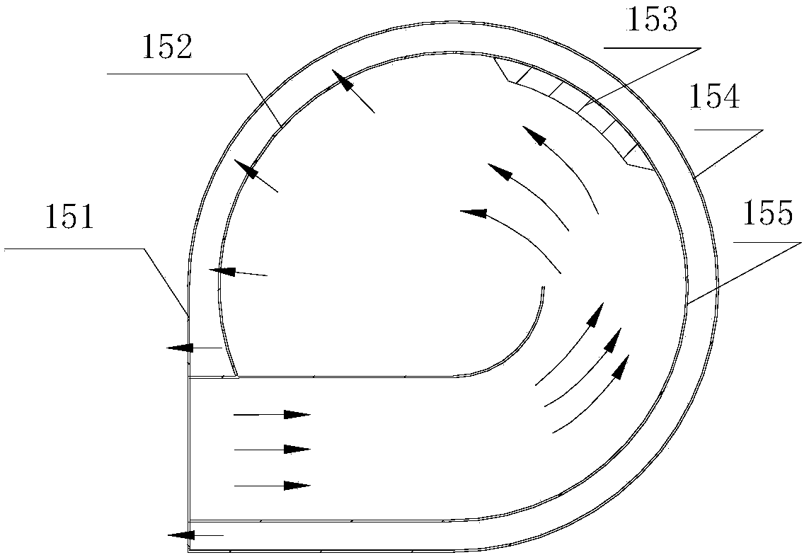 Symmetrical rotary excavating and pneumatic conveying composite sampler suitable for asteroid