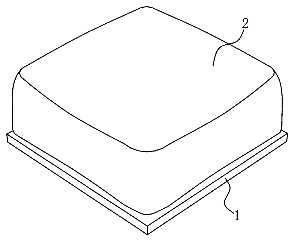 Filling member for concrete floor