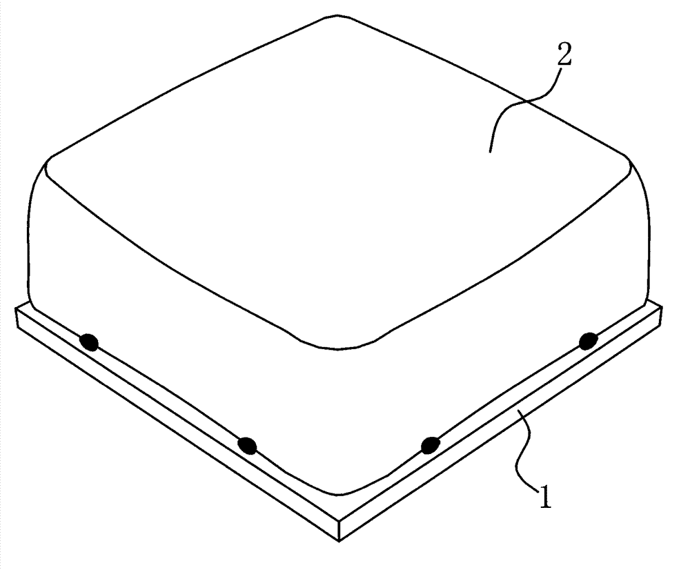 Filling member for concrete floor