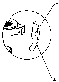 Connecting device for easy disassembly of automobile bearings