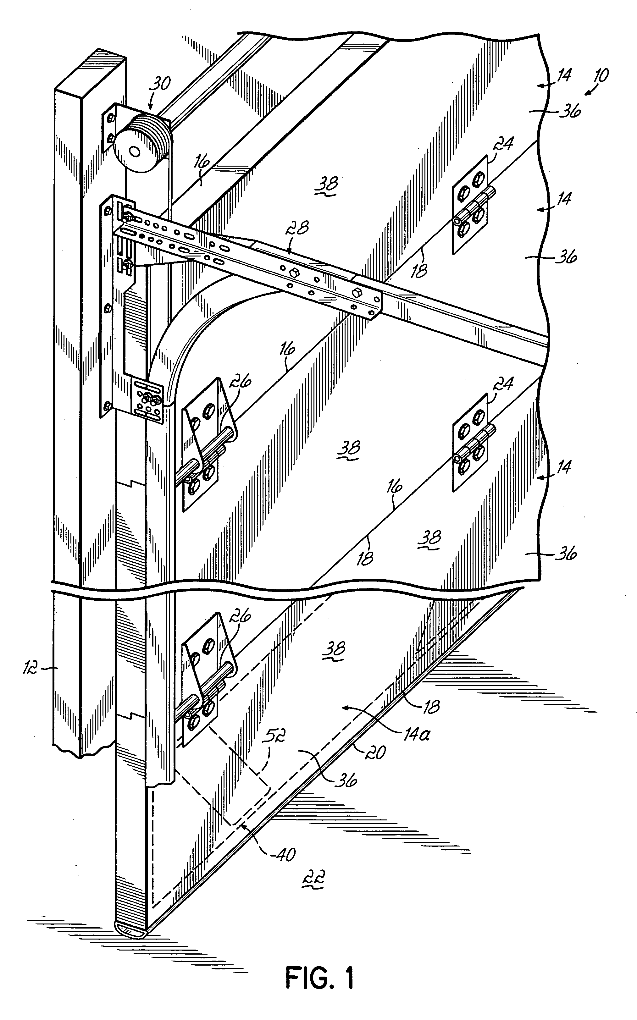 Overlay members for sectional overhead door panels