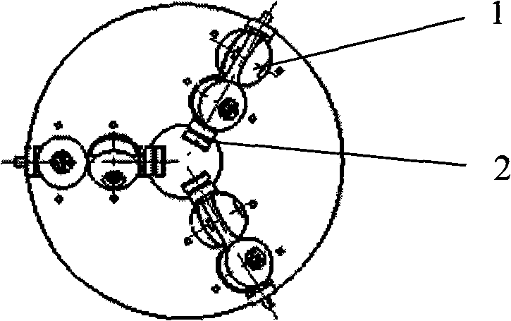 Oblique sphere type all-directional mobile wheel and uses thereof