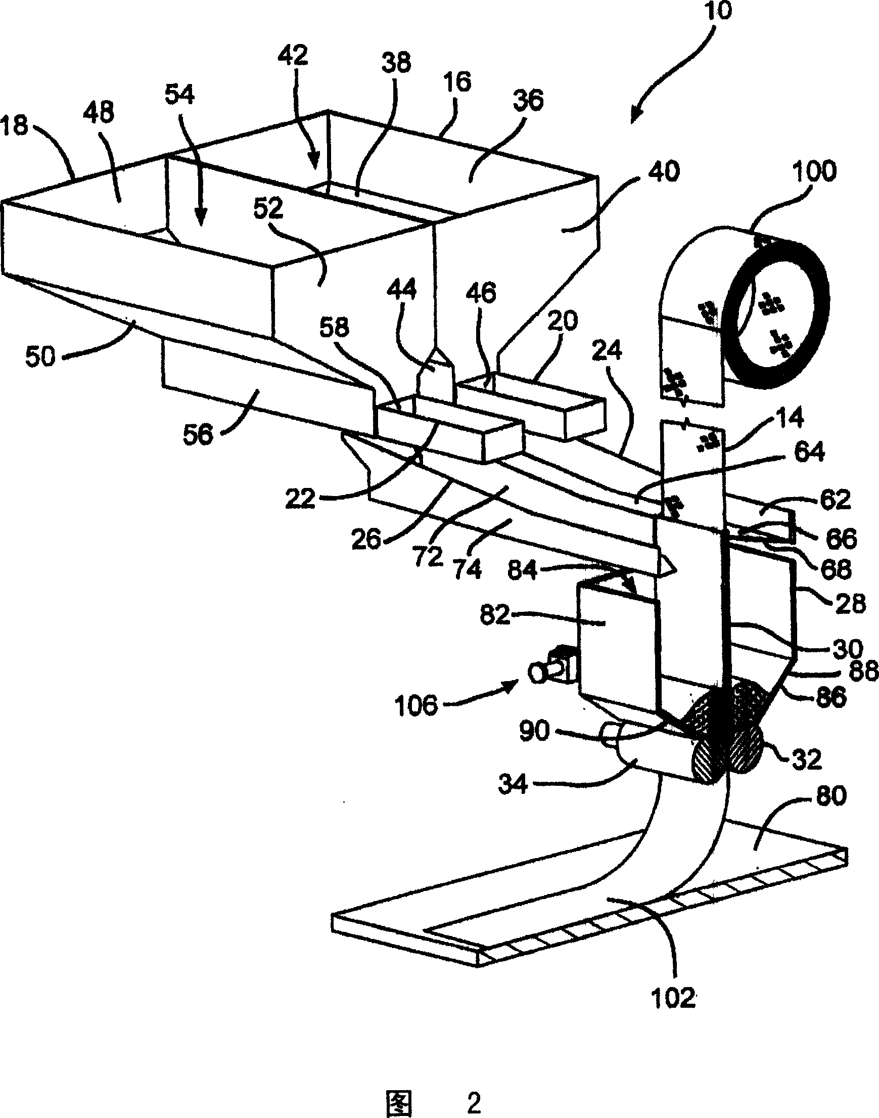 Apparatus and method for fabricating cathode collectors for lithium/oxyhalide electrochemical cells